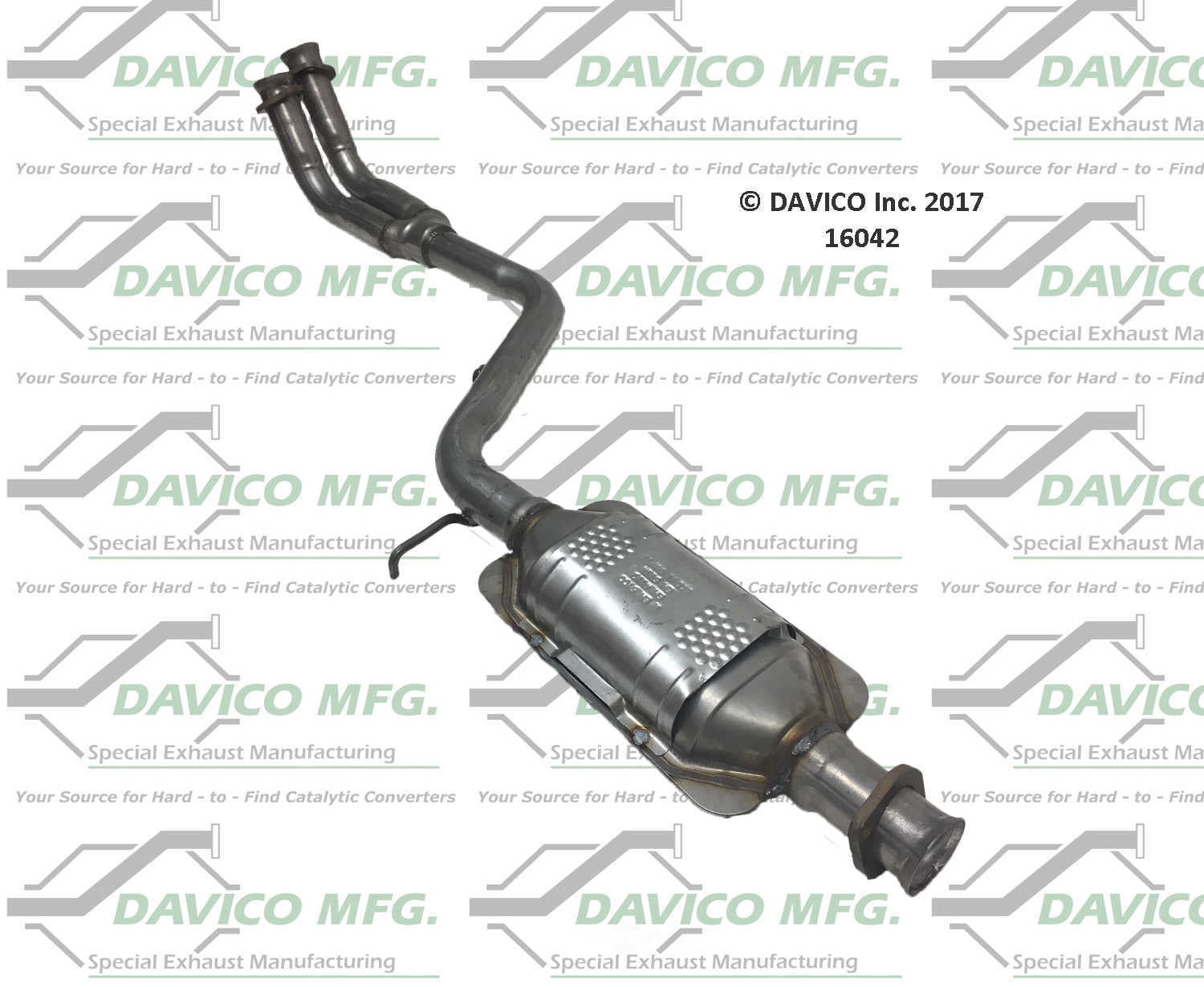 Davico Mfg 16042 Direct-Fit Catalytic Converter
