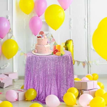 

Party Decorations Sequin Tablecloth 23.6