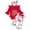 D3-Red, variant on sdbrld Newborn Baby Girl My 1st Christmas Outfits Long Sleeve Romper with Pants Headband 3Pcs Infant Fall Winter Clothes Red Sizes 3-6 Months