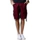 thumbnail image 3 of Bermudas Cargo de Algodón Twill para Hombre Talla M/30 Color Burdeos, 3 of 6