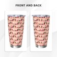thumbnail image 3 of Salouo Dachshund Couple Print 20oz Tumbler with Lid,Stainless Steel Vacuum Insulated Tumbler Durable Insulated Coffee Mug Thermal Cup with Splash Proof Sliding Lid-Straw Three-piece Set, 3 of 8
