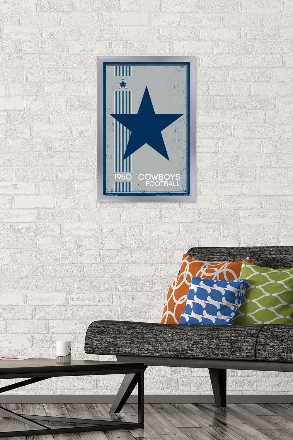 NFL Dallas Cowboys - Retro Logo 14 Wall Poster