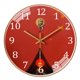 thumbnail image 2 of Reloj de pared rojo pulgadas, decoración para hogar, movimiento de barrido con pis, reloj colgante de , dormitorios, perfecl Reloj de pared, 2 of 7