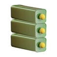 thumbnail image 1 of Caja de almacenamiento de pared para escritorio, organizador, resistente al polvo, multiusos, apilable Verde, 1 of 9