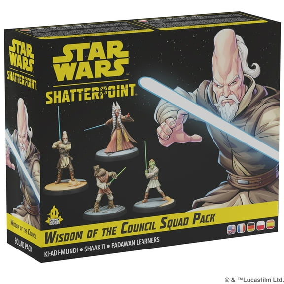 Star Wars Shatterpoint Miniatures Game: Wisdom of the Council Squad Pack for Ages 14 , from Asmodee