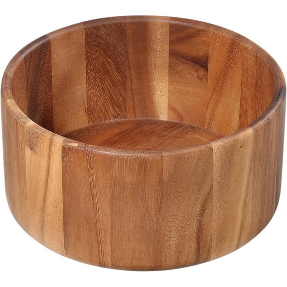 Zassenhaus Salad Serving Bowl Acacia Wood Medium 9.8 Inch Natural