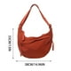 thumbnail image 2 of Shoulder Bag Nylon Large Crossbody Bag Shoulder Bag Women Half Bag Slouchy Bag Women's Shoulder Bags Student Class Shoulder Bag Fashionable Cloth Bag, 2 of 7