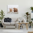 thumbnail image 3 of Stupell Industries Longhorn Cows in Snow Animals & Insects Photography Gallery Wrapped Canvas Art Print Wall Art, 40 x 30, 3 of 8