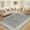 Blue, variant on UERMEI 9'x12' Washable Large Area Rugs for Living Room,Vacuum Friendly, Non-Silp Low-Pile Rug for Bedroom, Boho Home Decor Carpets, Beige Blue