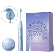 SOOCAS Rechargeable Electric Toothbrush for Adults, Sonic Power Toothbrush, Blue, X3 Pro