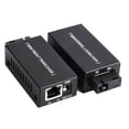 thumbnail image 3 of 5 Pairs Mini Gigabit Fiber Optical Media Converter 100/1000Mbps Optical Transceiver Ethernet Switch SC to RJ45 20Km Co, 3 of 5