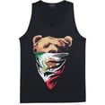 thumbnail image 3 of ShirtBANC California Republic Camouflage Bandana Bear Mens Tank Top Shirt, 3 of 3
