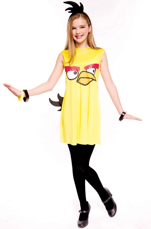 Angry Birds Child Yellow Bird Costume - Walmart.com