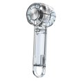 thumbnail image 2 of simhoa Handheld Fan Lightweight Versatile with Hook Fan for Hair Dry Keyboard clear black, 2 of 8