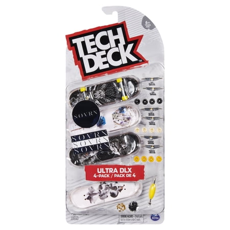 Tech Deck, Ultra DLX Fingerboard 4-Pack, SOVRN