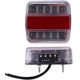 thumbnail image 2 of 1 Pcs Trailer Tail Lights LED 12V Truck Tail Light Brake Lamp Waterproof Lighting Universal for Car Truck Lorry Caravan Trailers, 2 of 4