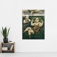 thumbnail image 2 of Kuniyoshi Life Saver Rescuer American Modernist Painting Extra Large XL Wall Art Poster Print, 2 of 3