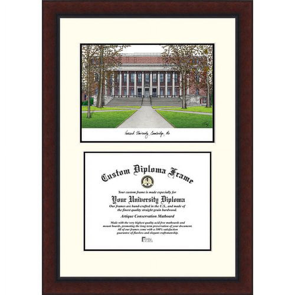 Campusimages WA996LV Washington State University Legacy Scholar Diploma Frame