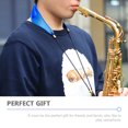 thumbnail image 3 of KAKOWELY Harnais de Saxophone Bleu Durable pour Soulagement de la Pression, 3 of 7