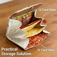 thumbnail image 3 of Burrito Wallet with Foil Bag: Burrito Purse with Zipper Pocket, Tortilla Wallet Card Holder Travel Case for Women, 3 of 9