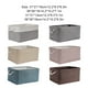 thumbnail image 4 of Advancent Versátil caja de almacenamiento con asa resistente, fácil de acceder y organizar, también fácil de deslizar y sacar de los Almacenamiento y organización del hogar Beige 36*26*16, 4 of 6