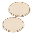 thumbnail image 1 of Base de Cesta de Ganchillo Perfecl de Madera en Blanco, 1 of 8