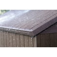 thumbnail image 4 of Keter Darwin 6x8 Resin Outdoor Storage Shed Kit-Perfect to Store Patio Furniture, Garden Tools Bike Accessories, Beach Chairs and Lawn Mower, Brown, 4 of 6