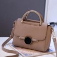 thumbnail image 1 of LHSHID High Quality Metal Short Handle Shoulder Bags for Women Handbags Medium Women Messenger bag Tote Briefcase bolsa feminina, 1 of 6