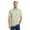 SMOKE GREEN, variant on Frontier Threads Men's Sueded Jersey Polo Shirt