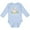 AE-Light Blue, variant on Inktastic I Am Fearfully and Wonderfully Made Elephants and Flowers Boys or Girls Long Sleeve Baby Bodysuit