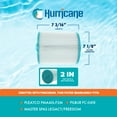 thumbnail image 3 of Hurricane Advanced Filter Cartridge for PMA40L-F2M and Filbur FC-0418, 2 Pack, 3 of 7