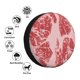 thumbnail image 4 of Fotbe Red Meat Funda de Llanta de Repuesto con Estampado, Engrosada, Ajuste Universal para Jeep, Remolque, RV, SUV, Camión-17 inch, 4 of 6