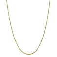 thumbnail image 1 of Solid 10k Yellow Gold 1.75mm Diamond-cut Rope Chain Necklace - with Secure Lobster Lock Clasp 28", 1 of 2