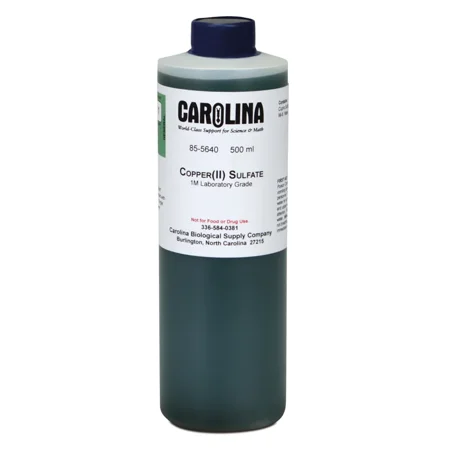 Copper (Ii) Sulfate Solution, 1 M (25%), Laboratory Grade, 500 Ml
