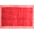 thumbnail image 1 of Ahgly Company Indoor Rectangle Abstract Red Contemporary Area Rugs, 5' x 8', 1 of 4
