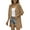 Khaki, variant on DDAPJ pyju Women Casual Chiffon Cardigan 2023,Open Front Long Sleeve Flowy Hem Cardigans Lightweight Beach Cover Ups Solid Color Jacquard Kimono Tops