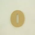 thumbnail image 3 of Package of 1, 10 Inch X 3/4" Thickness MDF Letter o in The Goudy Heavy Font, Thick, Lower Case for Art & Craft Project, Made in USA, 3 of 4
