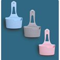 thumbnail image 3 of 3 piezas de soporte para esponja, bolsa colgante para colocar esponja, cesta de jabón para fregadero, cesta de drenaje de plástico, 3 of 5