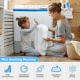 thumbnail image 4 of Giantex Portable Twin Tub Mini Washing Machine Washer 13.2lb&Spinner 8.8lb Blue, 4 of 10