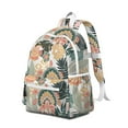 thumbnail image 2 of Boho Bohemia Flower Backpack for School,Cute School Bag,Schoolbag with Adjustable Shoulder Straps & Padded Back,13.4"x11"x4.7", 2 of 6