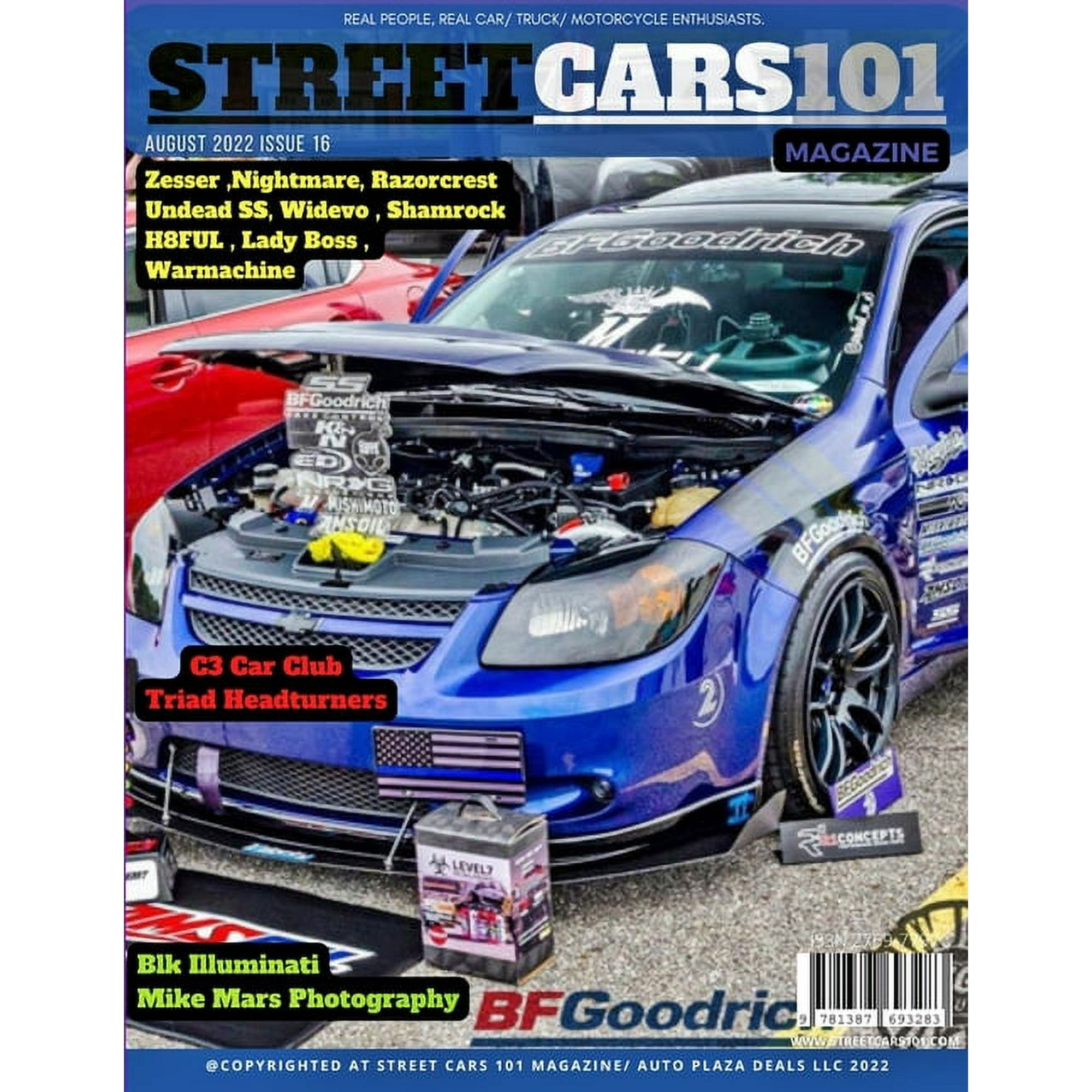Street Cars 101 Magazine- August 2022 Issue 16, (Paperback)