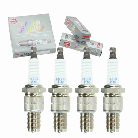 4 pc NGK 6700 Laser Iridium Spark Plugs for 0000-18-N3Y2 0000-18-N3Y2 L 0000-18-N3Y8 0000-18-S30A 5754 IRL01-27 N3M1-18-1BXA N3M1-18-1BXB N3Y2-18-110 N3Y3-18-S30-9U N3Y3-18-S30A-9U N3Y6-18-110