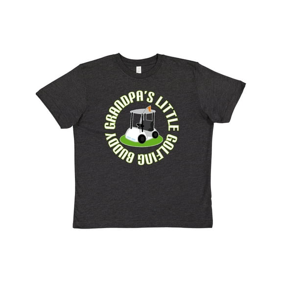 Inktastic Grandpa's Little Golf Buddy Youth T-Shirt