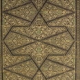 thumbnail image 1 of Ahgly Company Machine Washable Indoor Square Transitional Chocolate Brown Area Rugs, 6' Square, 1 of 7