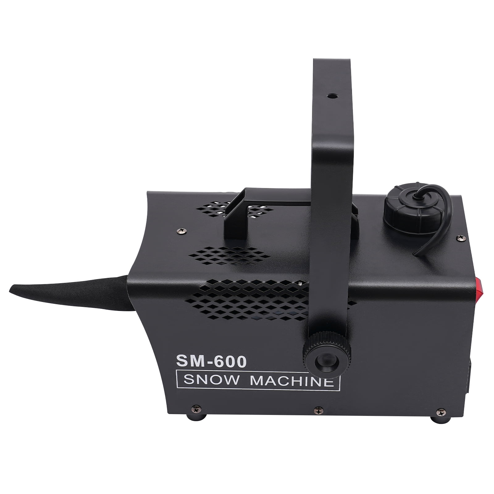 ChicHomey 600W Snow Machine,Remote Control,9.84ft Spray Distance,Realistic Snow Effect, for Weddings, Birthdays, and Holiday Decorations