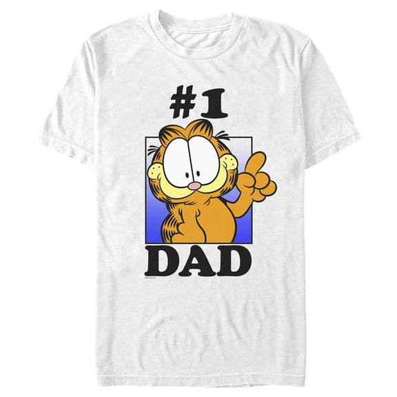 Men's Garfield Father's Day #1 Dad  Graphic T-Shirt