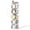 WT-5, variant on Simenmax 3-Tier Rotating Bookshelf Tower – 360° Spinning Bookcase for Small Spaces, Freestanding Vertical Corner Shelf for Bedroom, Living Room, Study, White