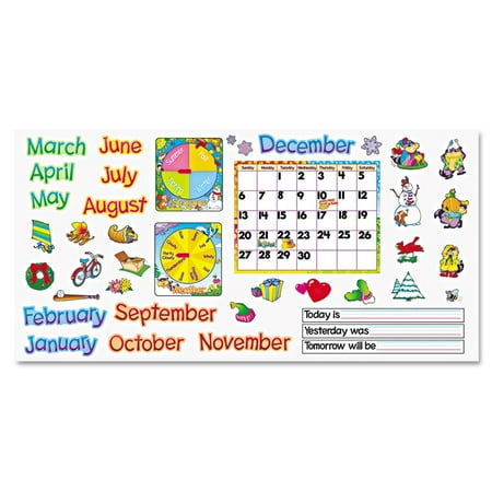 Trend Monthly Calendar Bulletin Board Cut Out Set