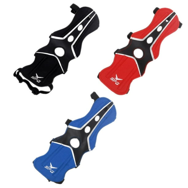 Guardia de tiro con arco de brazo Guardia de tiro de nylon hueco Entrenamiento deportivo Negro 1pc Sywqhk Para Estrenar