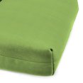 thumbnail image 3 of Jordan Manufacturing Sunbrella 72" x 22" Canvas Gingko Green Solid Rectangular Outdoor Chaise Lounge Cushion with Ties and Hanger Loop, 3 of 10